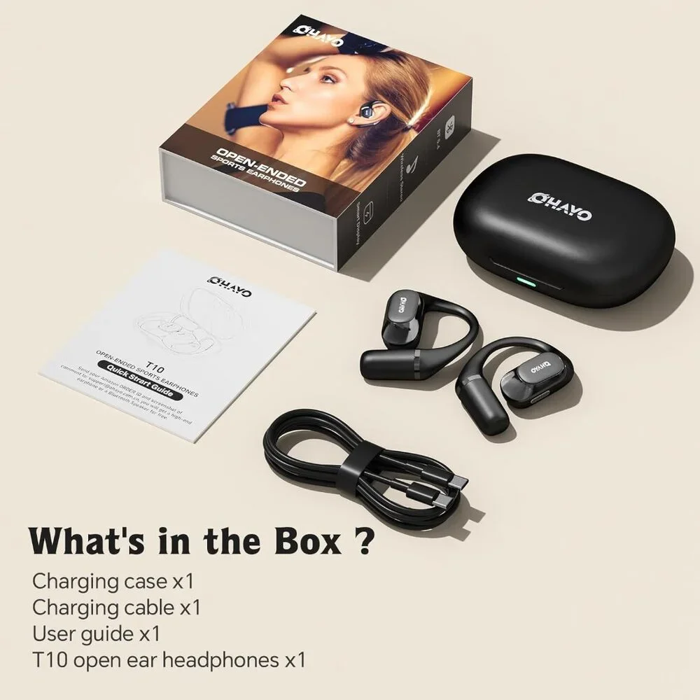 Open Ear Headphones,Over Ear Earbuds with Ergonomic Earhook-Brand new in the box